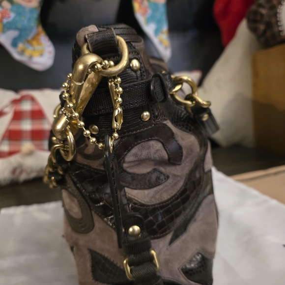 EUC AUTHENTIC COACH BROOKE OPTICAL W/OSTRICH 14339 rare! - Picture 7 of 12